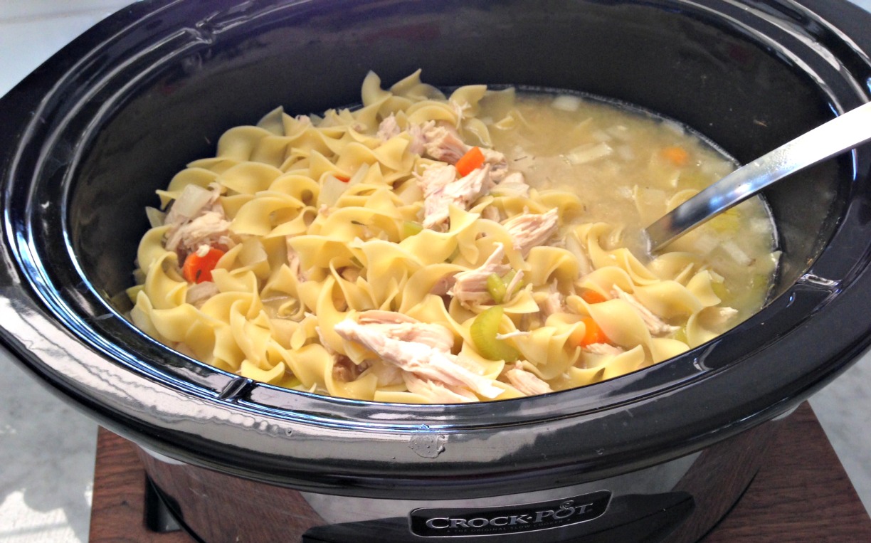 The Best Slow Cooker Chicken Noodle Soup - Get Crocked Slow Cooker Recipes