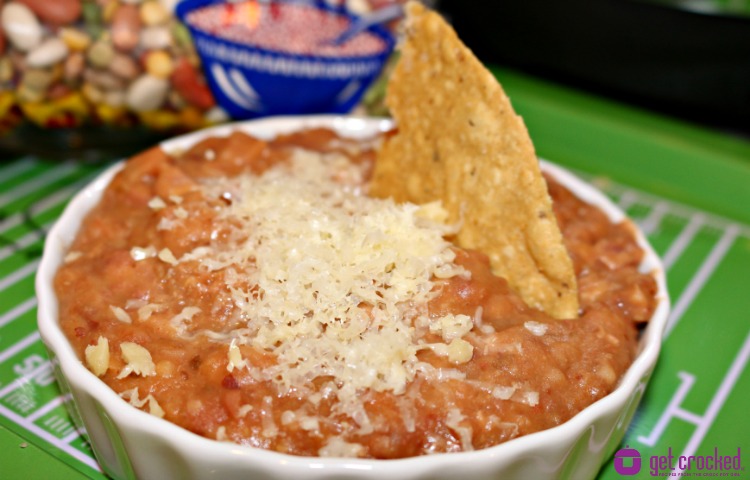 The Best Slow Cooker Bean Dip Recipe with Cheese